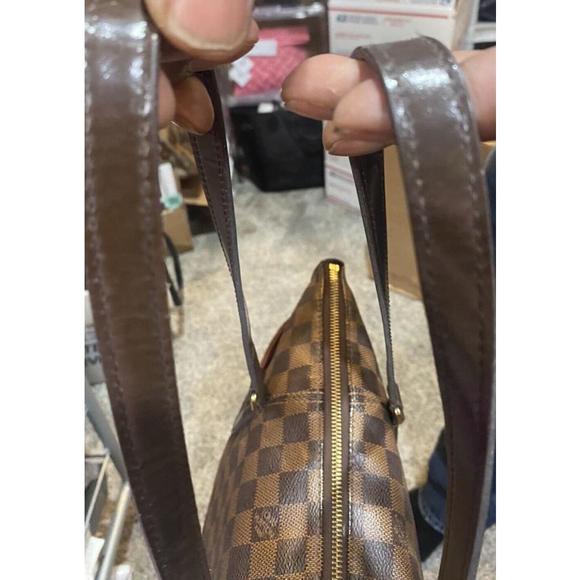 SOLD‼️Louis Vuitton Damier Ebene Totally PM Tote With Dust Bag & protective bag - Picture 9 of 13